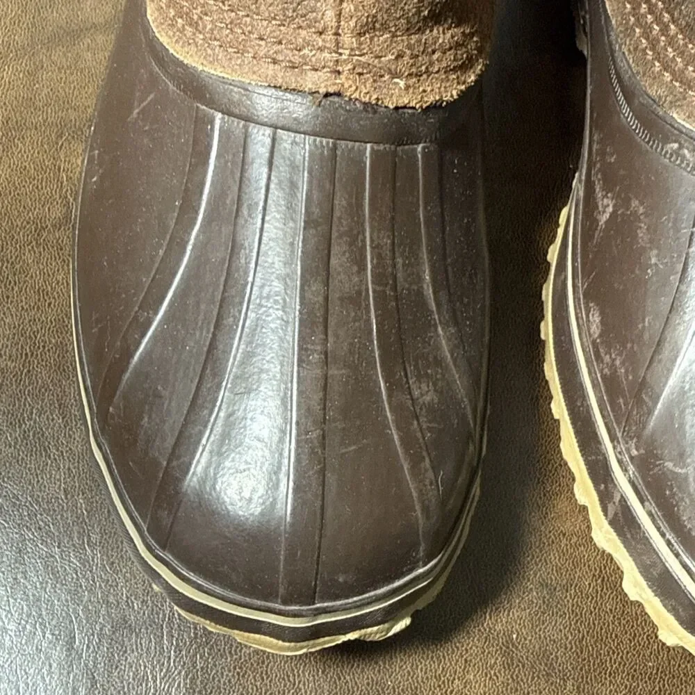 Vintage Sorel Men’s Boots Blackfoot Sz 10 Canada Made w/ Wool Blend Liners